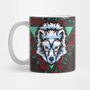 Wolf  | Wolf in rose Mug